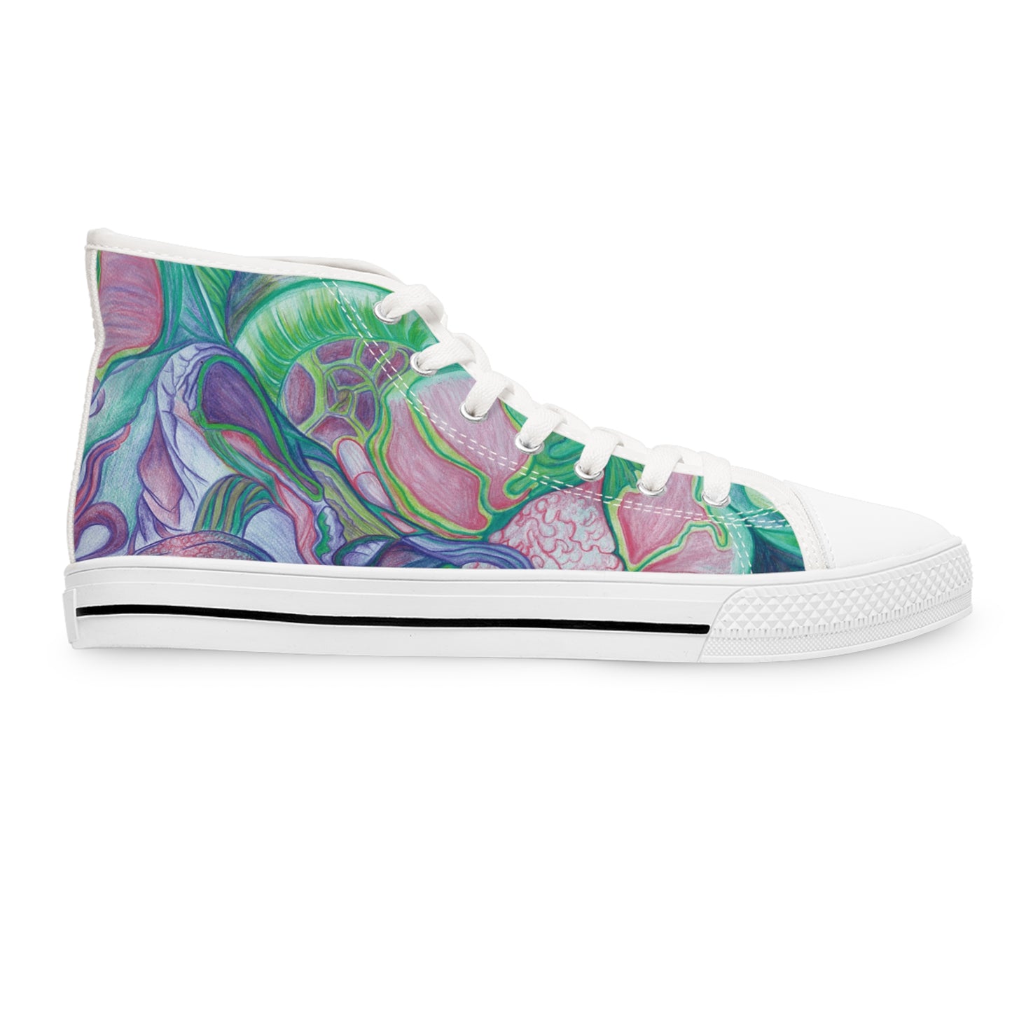 ELEMENTAL GARDEN High-Top Sneakers for Women.