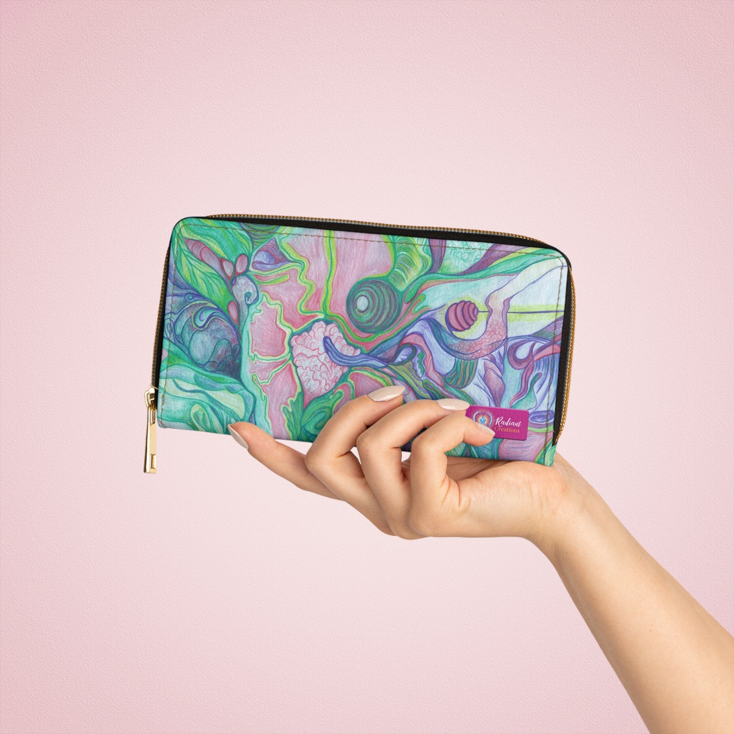 ELEMENTAL GARDEN | Zipper Wallet | NATURE'S BLOSSOMS