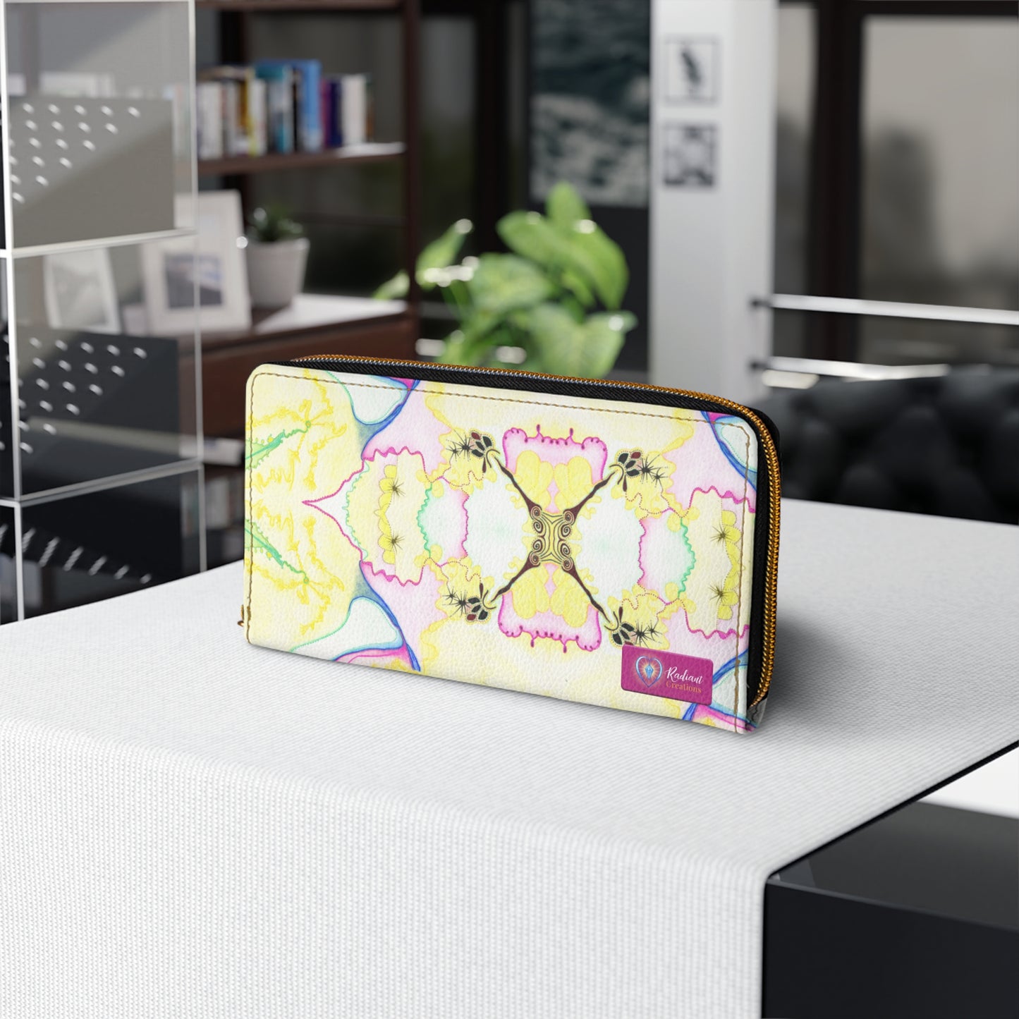 MUSICAL LIGHT | Zipper Wallet | Radiant Pouch | SONG OF THE UNIVERSE