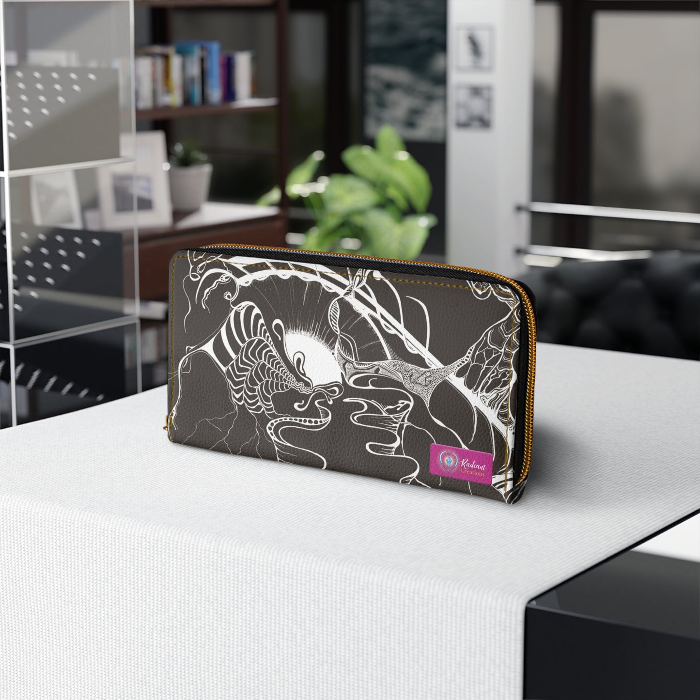 Elemental Vision | Zipper Wallet | Dark Choc Brown Comfort