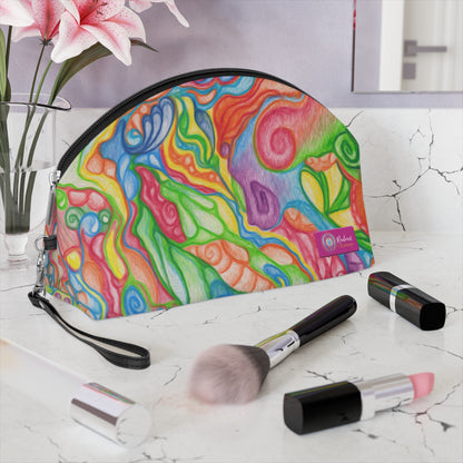 CELEBRATION | Makeup Bag | Versatile Accessory Radiant Pouch | BUBBLING LIGHT