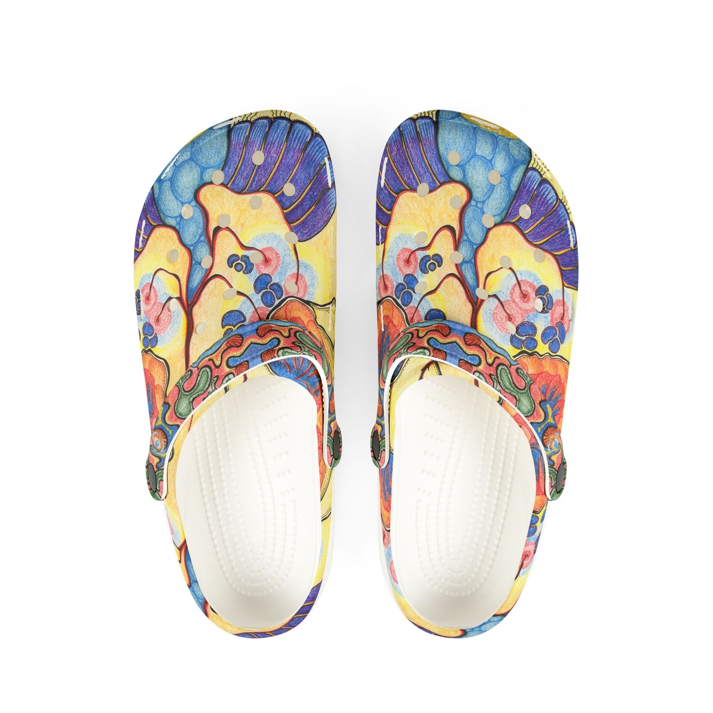 FERTILITY WINGS | Unisex Rubber Clogs | For Adults | CREATIVE ABUNDANCE & PROSPERITY