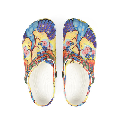 FERTILITY WINGS | Unisex Rubber Clogs | For Adults | CREATIVE ABUNDANCE & PROSPERITY
