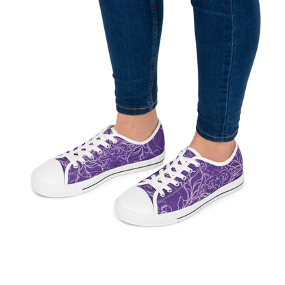 ELEMENTAL VISION Violet Light ~ Low-Top Sneakers for Women