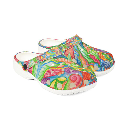 CELEBRATION | Unisex Rubber Clogs | For Adults | BUBBLING LIGHT