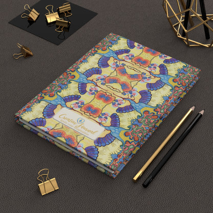 FERTILITY WINGS ~ MOSAIC ~ Creative Journal | A5 Hardcover Lined Notebook | Original Series