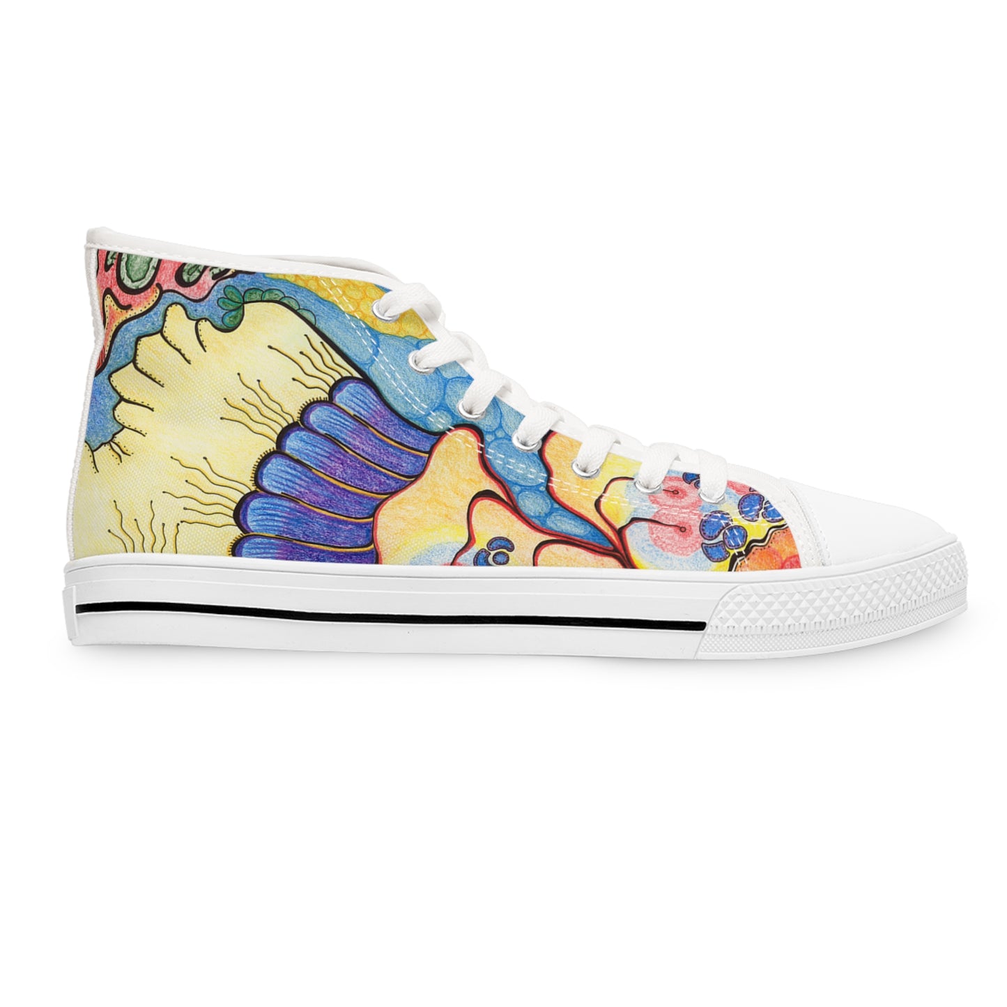 FERTILITY WINGS High-Top Sneakers for Women