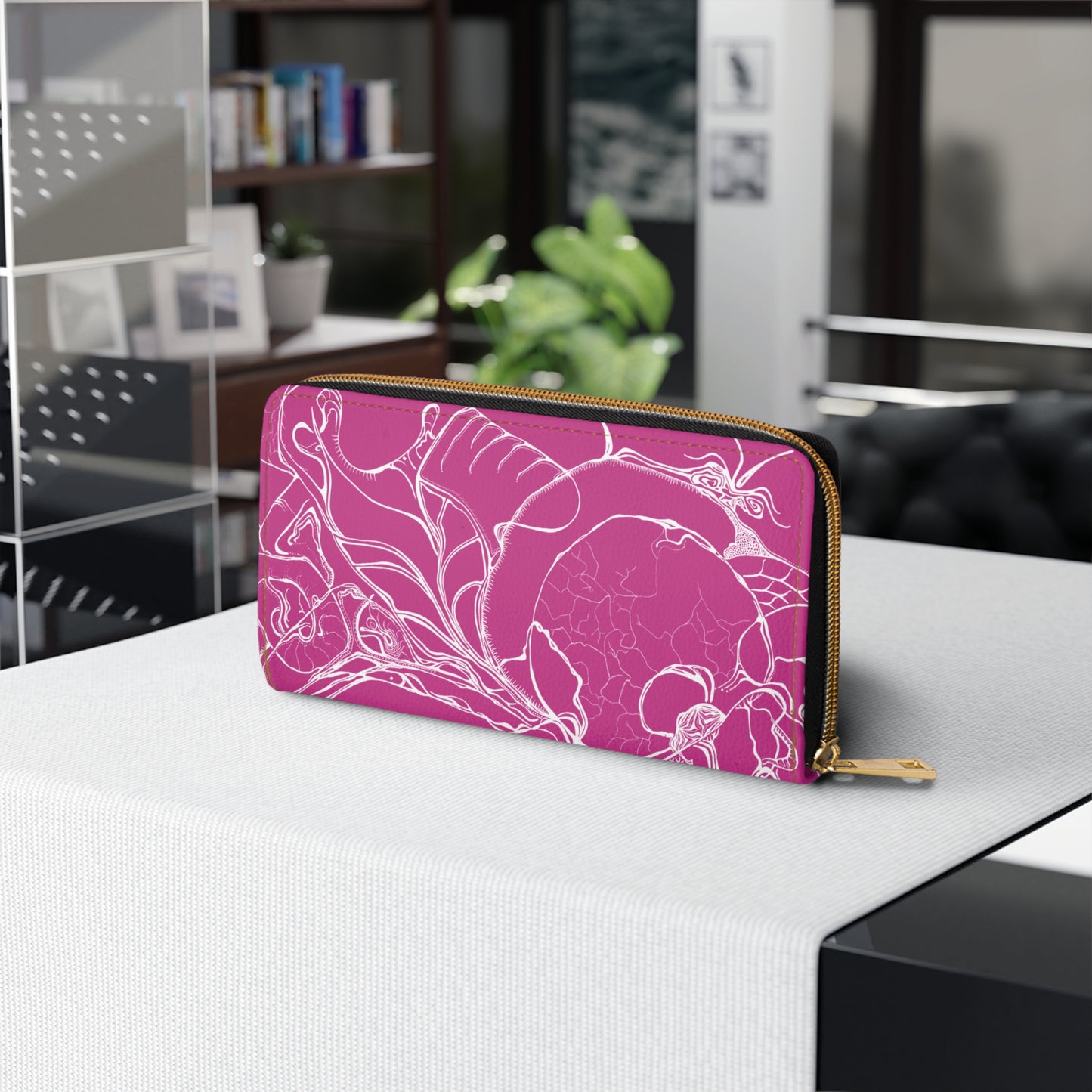ELEMENTAL VISION | Zipper Wallet | PINK SINCERE