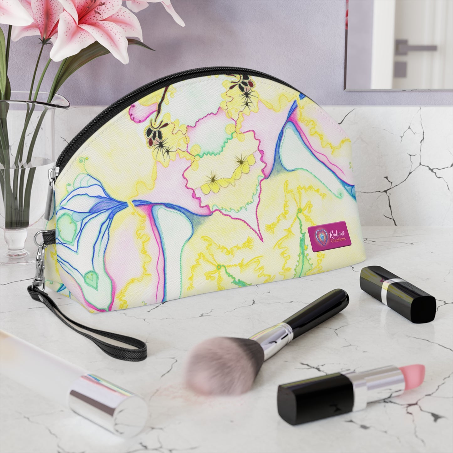 MUSICAL LIGHT | Makeup Bag | Versatile Assessory Radiant Pouch | SONG OF THE UNIVERSE