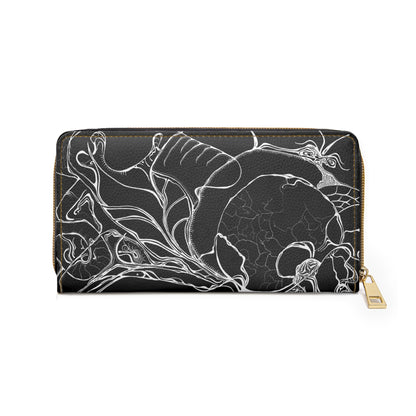 Elemental Vision | Zipper Wallet | Black Clarity