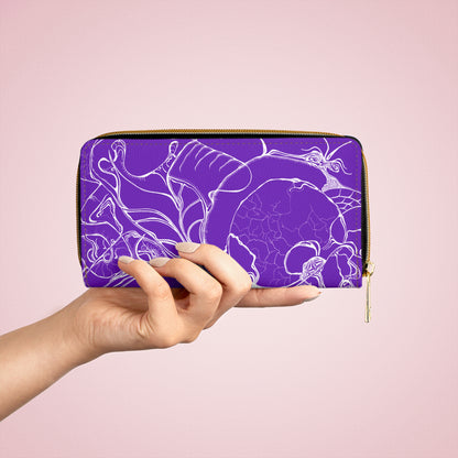 Elemental Vision | Zipper Wallet | Violet Light Higher Vision