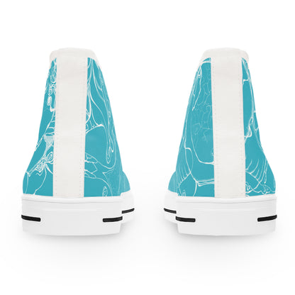 ELEMENTAL VISION | High-Top Sneakers | For Women | TEAL BRIGHT