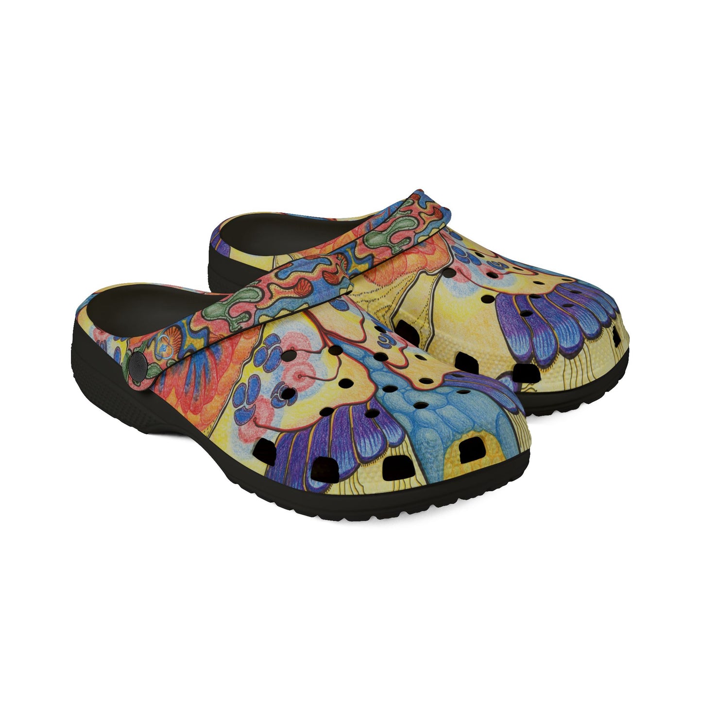 FERTILITY WINGS | Unisex Rubber Clogs | For Adults | CREATIVE ABUNDANCE & PROSPERITY