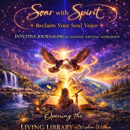 Soar with Spirit | Reclaim your Soul Voice | NEW DATES TO COME | Intuitive Journaling & Channel Writing Online Workshop